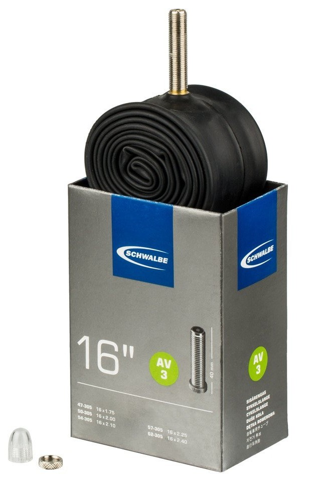 Schwalbe Schlauch 16" Schrader, 16x1.75-2.5,  AV