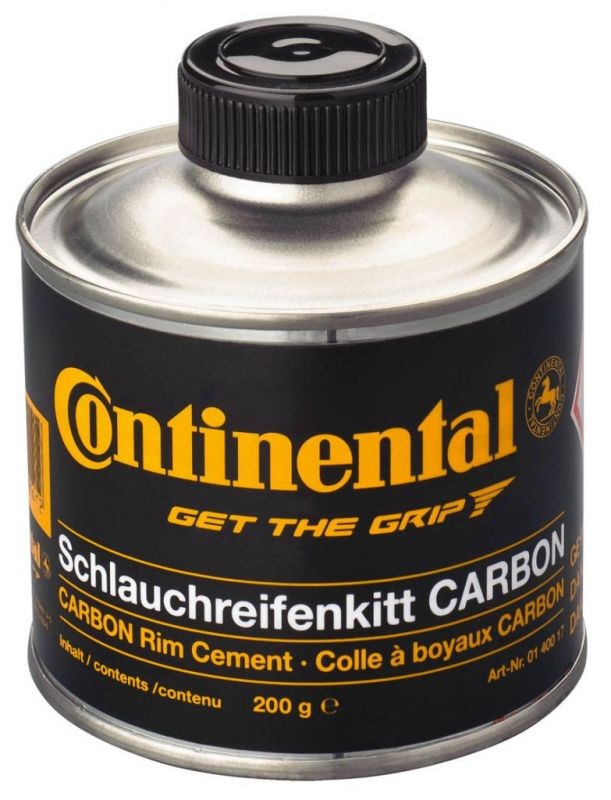 Continental Schlauchreifenkitt 200g Dose Carbon, mit Pinsel