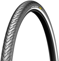 Michelin Protek Max 37mm, 700x37C, schwarz, mit Reflektor