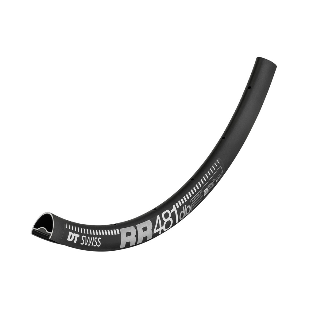 DT Swiss Felge RR 481 db 700c, Disc Brake, 22mm, 28 Loch, schwarz