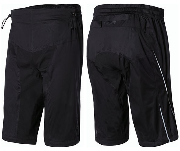 BBB Regen Shorts DeltaShield schwarz 10'000mm Wassersäule, unisex, XXL