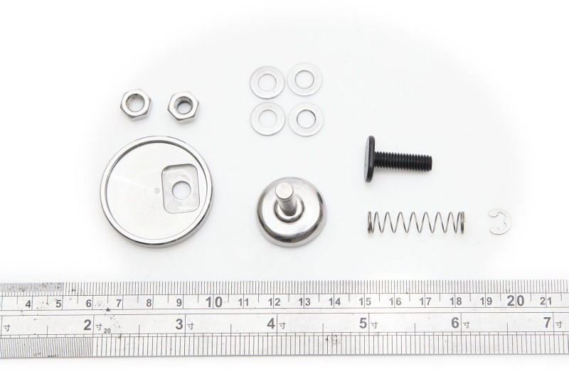 TERN Bikes CLIP SYSTEM, SILVER, MAGNETIX, 24MM TERN VEKRTON