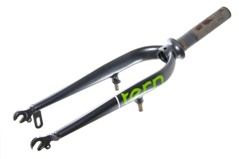 TERN Bikes Gabel, 451,Stahl, V-Brake Gunmetal/Grün