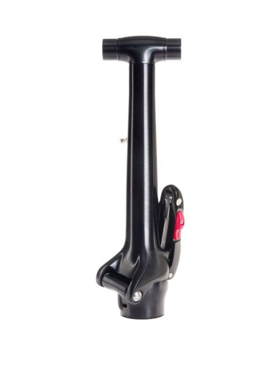 TERN Bikes HANDLEPOST, PHYSIS T-BAR 3D,W/ LATCH KIT BRUSHED BLACK, l:290, 12 DEGREE