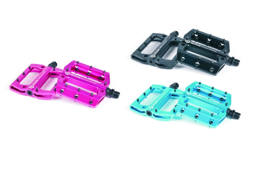 Eclat / Salt / Salt+ / We the people  SALTPLUS ECHO CNC PEDAL BLACK 9/16 6061 T6 ALLOY, SUPER SLIM, 492 G