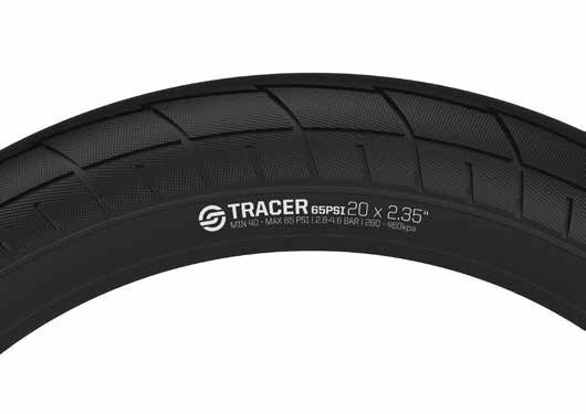 Eclat / Salt / Salt+ / We the people  TRACER tire, 65 psi, 18' x  2.20', black salt