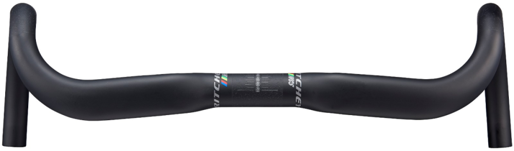 Ritchey Road Lenker WCS Ergomax 42cm (c-c oben), blatte black, 31.8mm Di2 internal routing