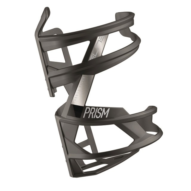 Elite   Bidonhalter Prism soft touch rechts schwarz-schwarz