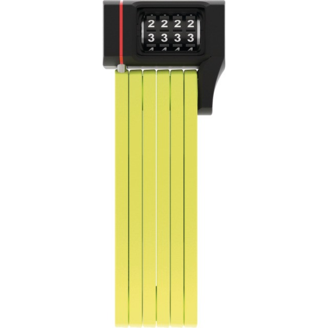 ABUS Faltschloss uGrip Bordo Combo 5700/80 Code m.Halter SH 5700/80 lime