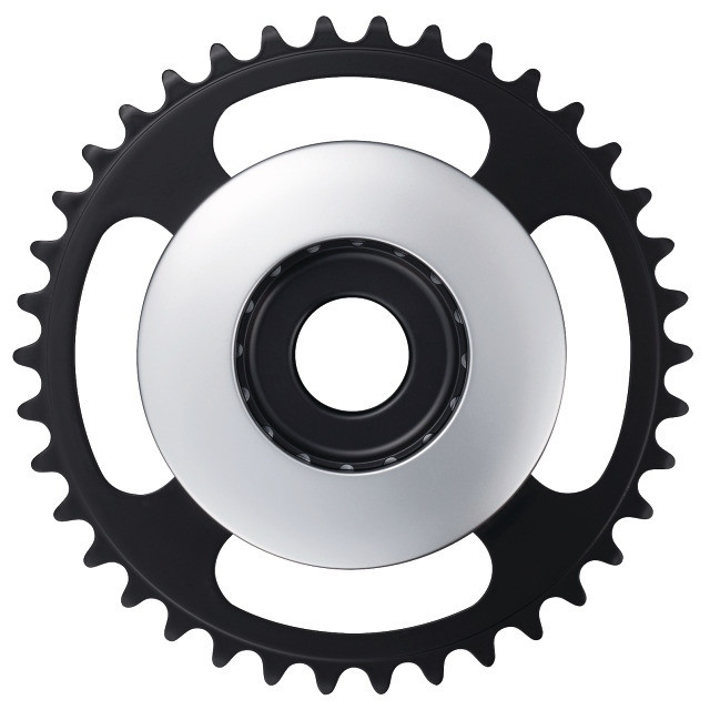 Shimano STEPS Shimano Kettenblatt STEPS SM-CRE61 38 Zähne einfacher Hosenschutz Box