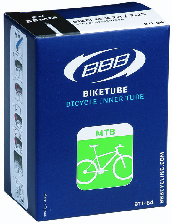 BBB Schlauch 26 x 1.9/2.3 Presta FV 48mm MTB