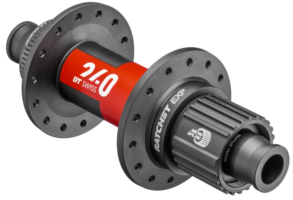 DT Swiss HR-Nabe 240 MTB Disc 32 Loch Boost, Center Lock EXP 12x148mm Classic Shimano 12-Fach