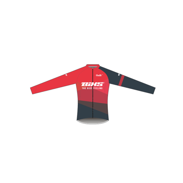 BiXS BX Team Langarm Trikot Men rot