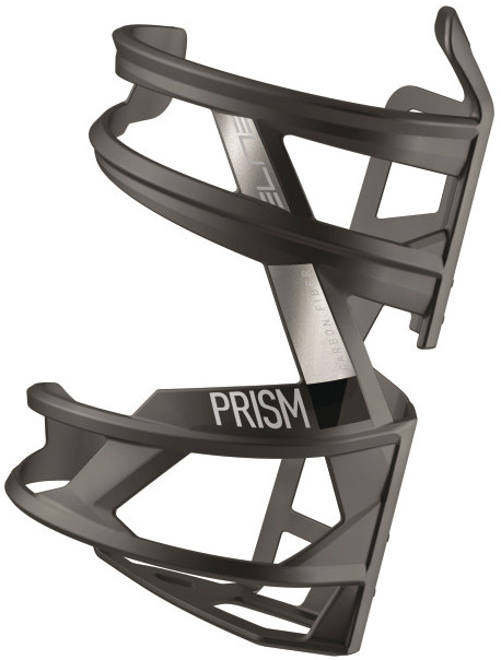 Elite Bidonhalter Prism Carbon links 74mm, schwarzmatt