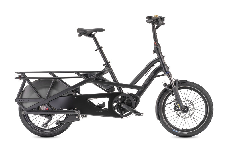 TERN Bikes Tern GSD S10 Cargo Line, 500Wh Shimano 1x10,  Satin Schwarz