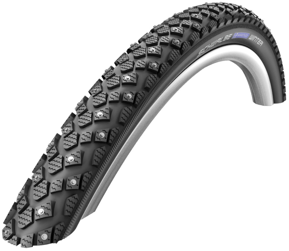 Schwalbe Marathon Winter Plus, 26x2.00 HS396, schwarz, Drahtreifen,