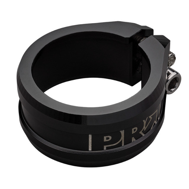 Pro Sattelklemme Alu 38.6 mm mit zwei Bolzen schwarz