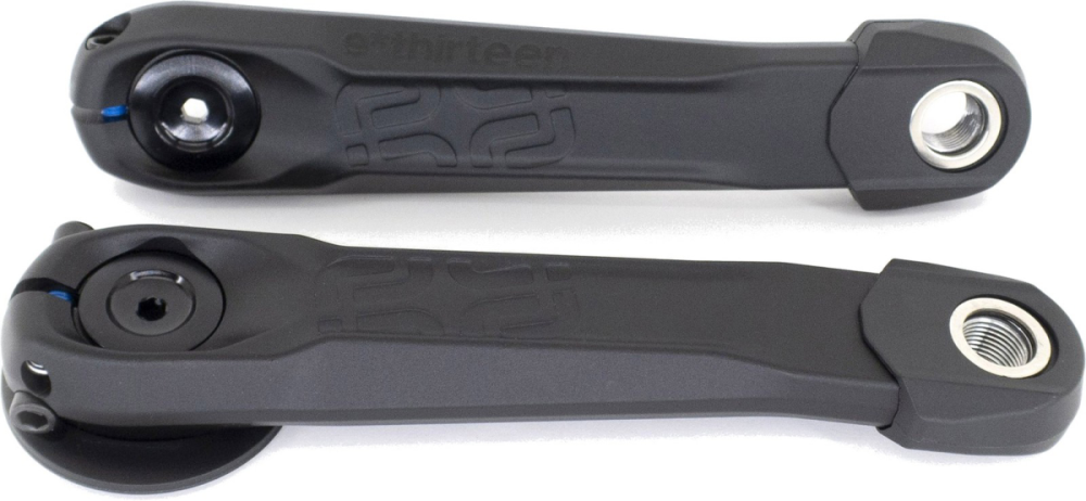 Ethirteen Kurbel e*spec Plus Crank 165mm, Shimano EP8 & E8000, w/self Extractor, Black