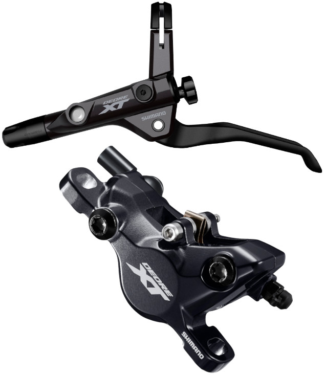 Shimano XT DISC Brake Set VR 1000mm, M-81001JLFPRA100 Post Mount, 3 Finger