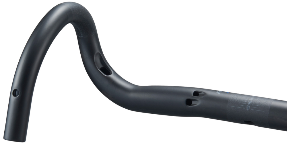Ritchey Road Lenker WCS Evo Curve 40cm (c-c), UD Carbon matt, 31.8mm, Full internal routing & Di2