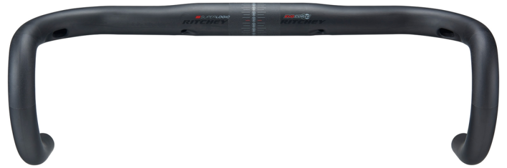 Ritchey Road Lenker Superlogic Evo Curve 42cm (c-c), UD Carbon matt, 31.8mm, Full internal routing & Di2