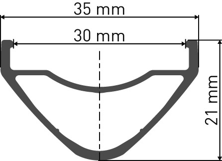 DT Swiss Felge EX 511 27.5 Disc 32 Loch, schwarz, 30mm