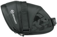 SKS Satteltasche Explorer Straps Klettverschluss, schwarz, 140x70x 80mm, Volumen 500 ml