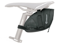 SKS Satteltasche Explorer Straps Klettverschluss, schwarz, 140x70x 80mm, Volumen 500 ml