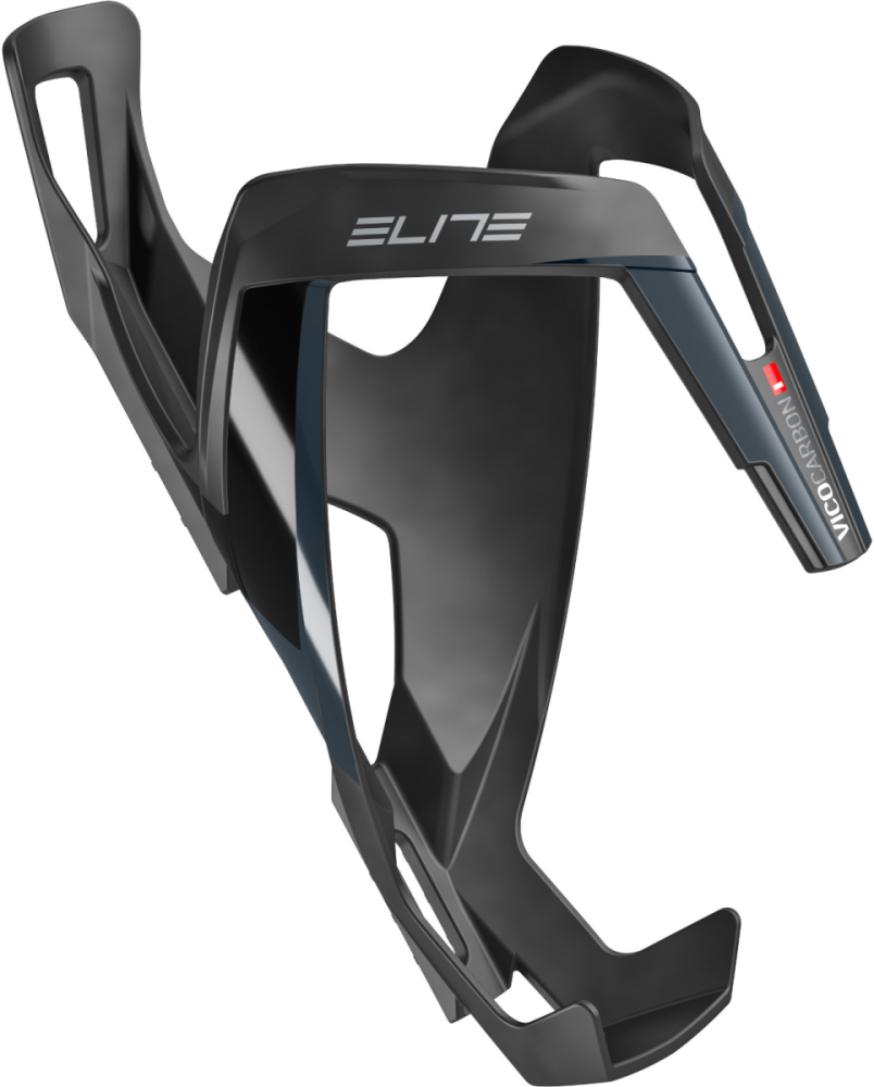 Elite Bidonhalter Vico Carbon 74mm, schwarzmatt