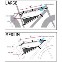 Blackburn   Outpost Frame Bag black