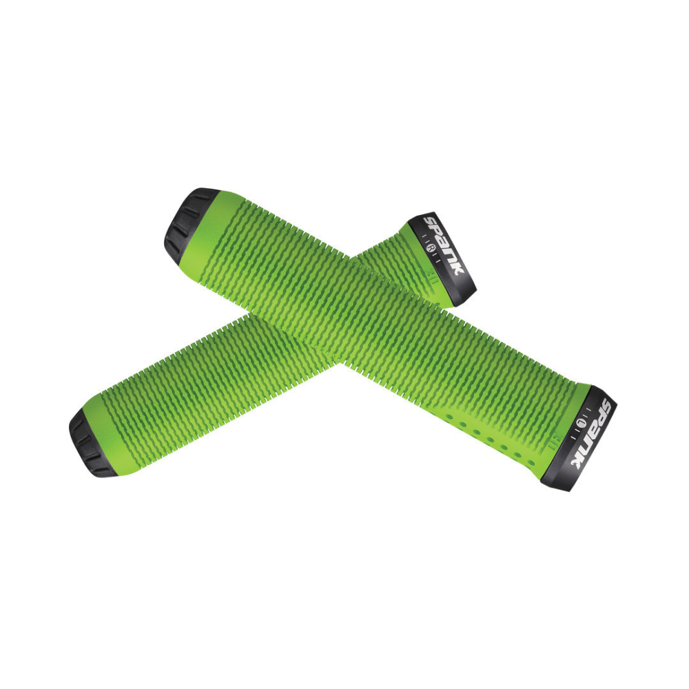 Spank   Lenkergriffe Spike 30 grün