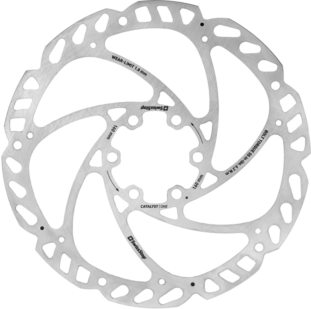 SwissStop Catalyst One DISC Scheibe 160mm, 6-Loch, 1.95mm