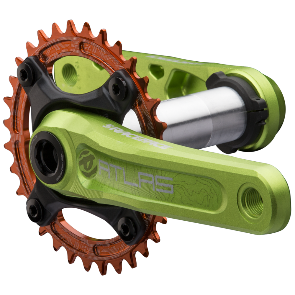 Race Face Atlas Cinch 83 Crankarm (RF151DH) green,165mm