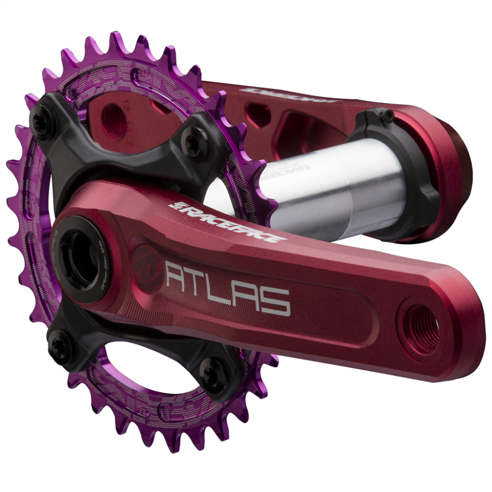 Race Face Atlas Cinch 83 Crankarm (RF151DH) red,165mm