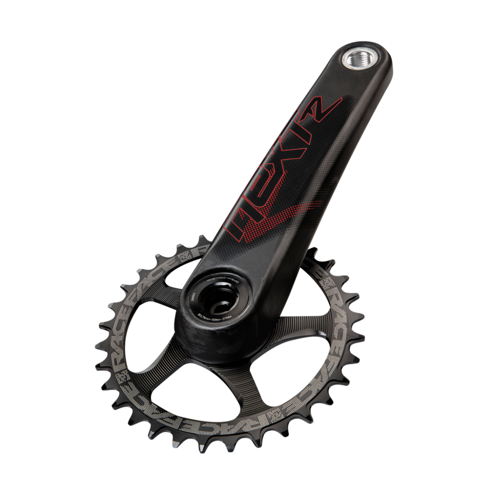 Race Face Next R Cinch Crankarm (RF136) carbon/red,170mm