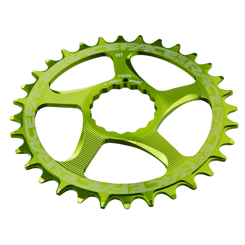 Race Face Direct Mount N/W Chainring 10-12SPD excl. SHI12SPD green,30T