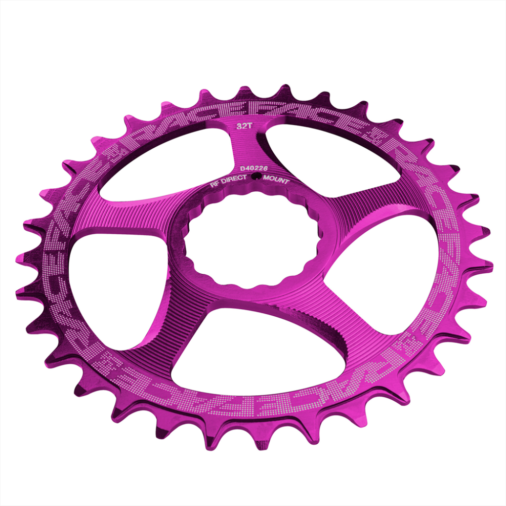 Race Face Direct Mount N/W Chainring 10-12SPD excl. SHI12SPD purple,32T