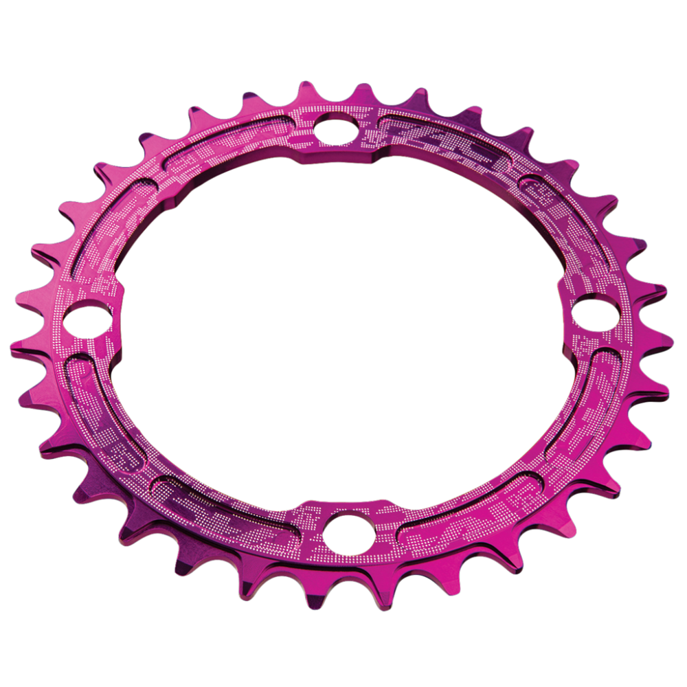 Race Face SingleChainring N/W 104BCD 10-12SPD purple,104x32T