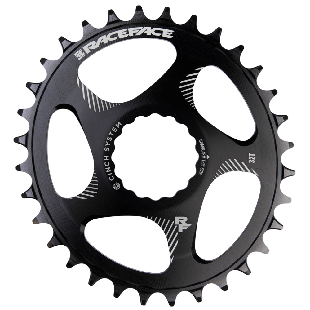 Race Face Direct Mount N/W Oval Chainring 10-12SPD black,34T
