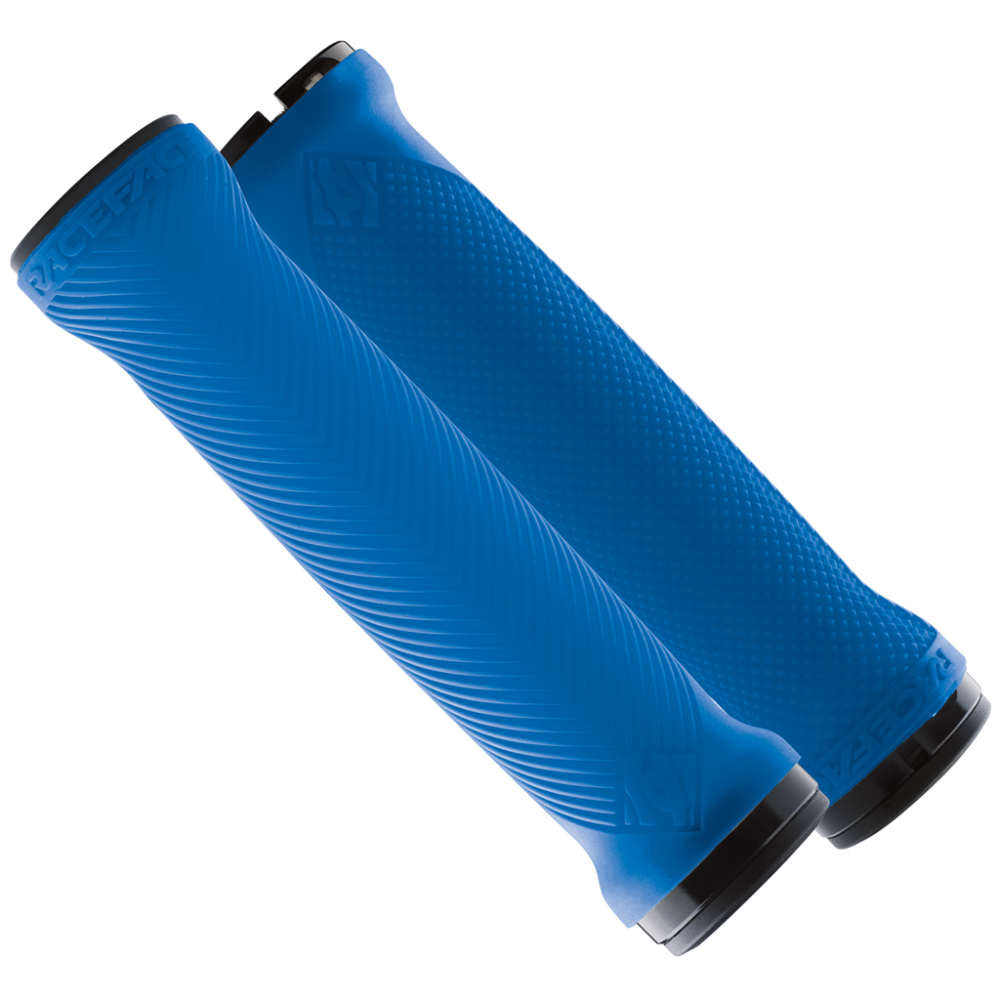 Race Face   Lovehandle Grips Lock-On blue,one size 