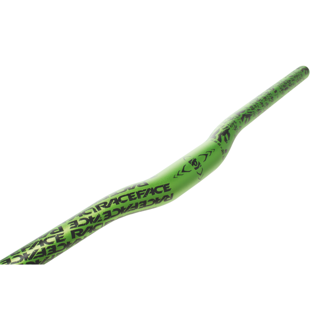 Race Face Atlas FR Alu 31.8X785 13mm Riser Bar green: 31.8mm