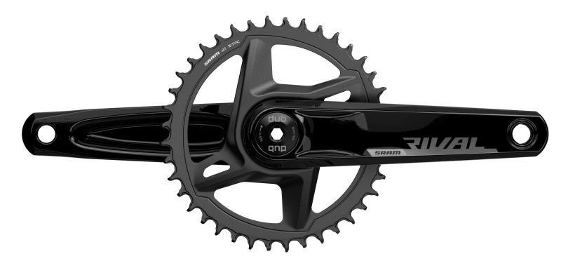 SRAM   Kurbel Rival 1x D1 WIDE 172.5mm 40Z DUB DirectMount, Alu, schwarz