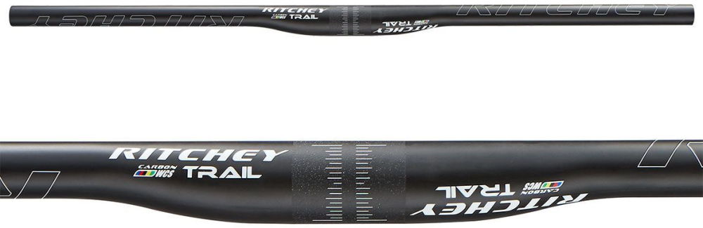 Ritchey MTB Lenker WCS TRAIL Carbon 9°/5mm, UD Carbon matt, 31.8mm, 740mm