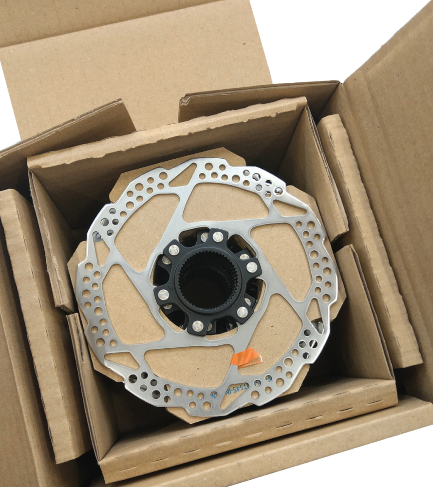 Shimano Alivio Bremsscheibe 180mm, SM-RT54MXS, Center Lock, Werkstattpackung Karton à 10 Stück