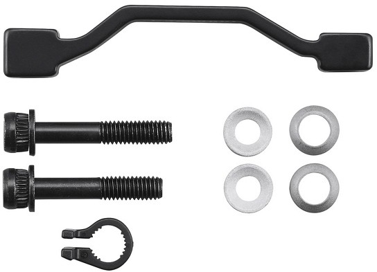 Shimano Scheibenbremsadapter PM VR/HR, SMMAF220PPL 220mm Post/Post