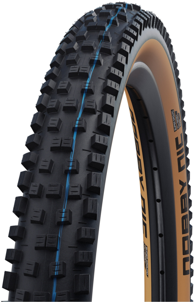 Schwalbe Nobby Nic Evo SuperGround TLE Classic, 27.5x2.4, HS602, braun, faltbar, SnakeSkin, ADDIX Speedgrip