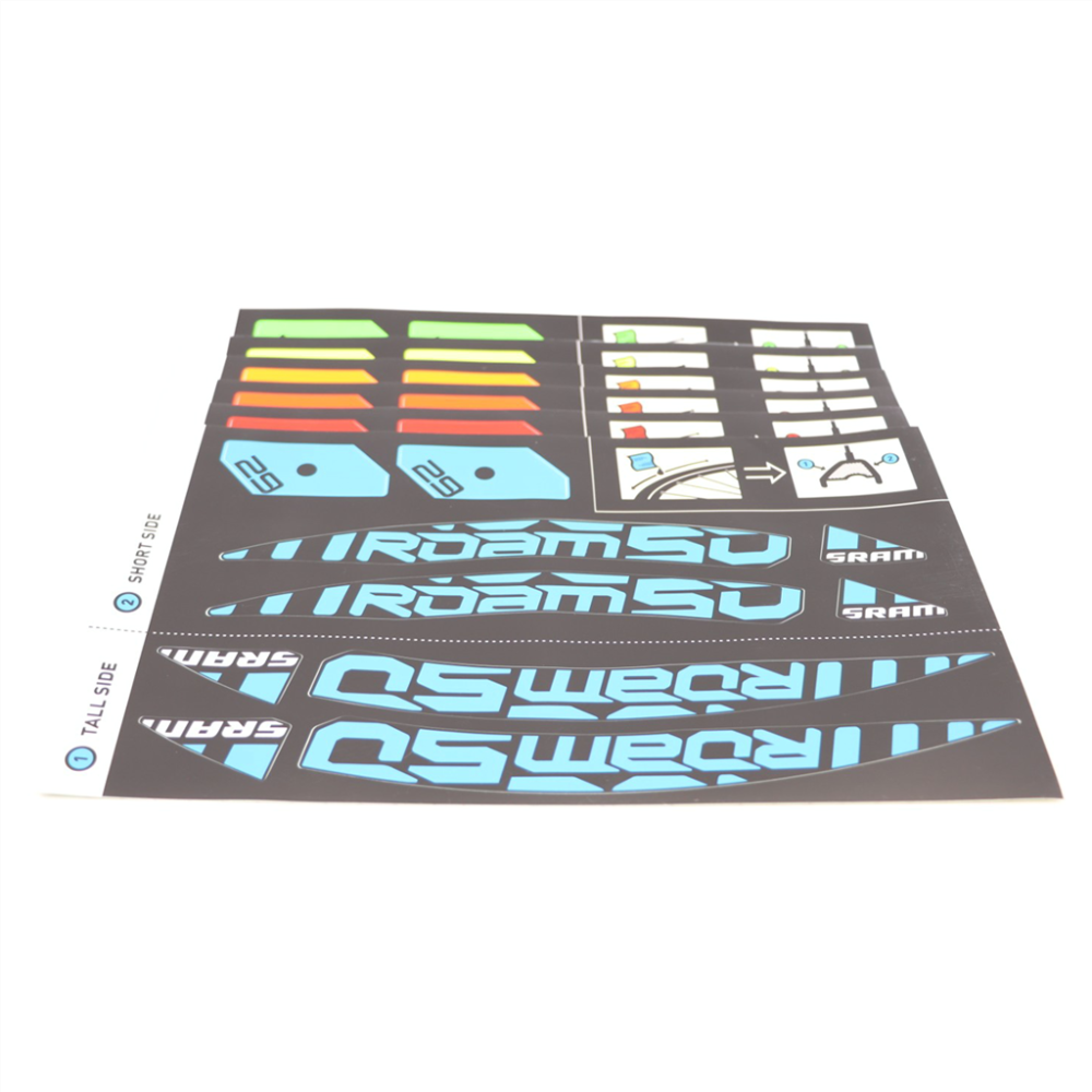 Zipp Decal Set Sram Roam 50 29 (for 2 Wheels), one size