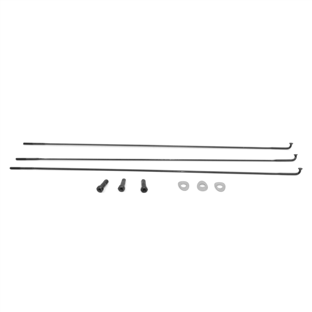 Zipp   Spoke and Nipple 252mm CX-Sprint J-Bend Qty 3 black