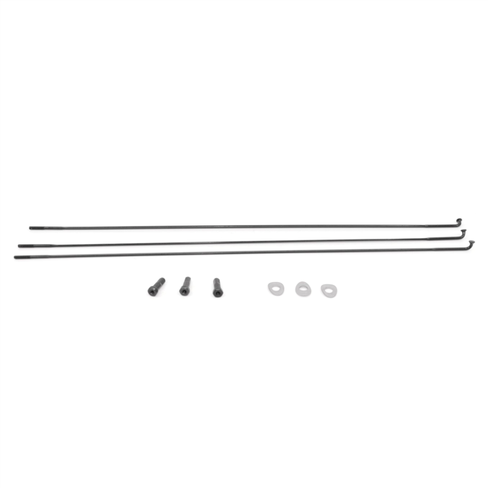 Zipp Spoke and Nipple 278mm CX-Sprint J-Bend Qty 3 black