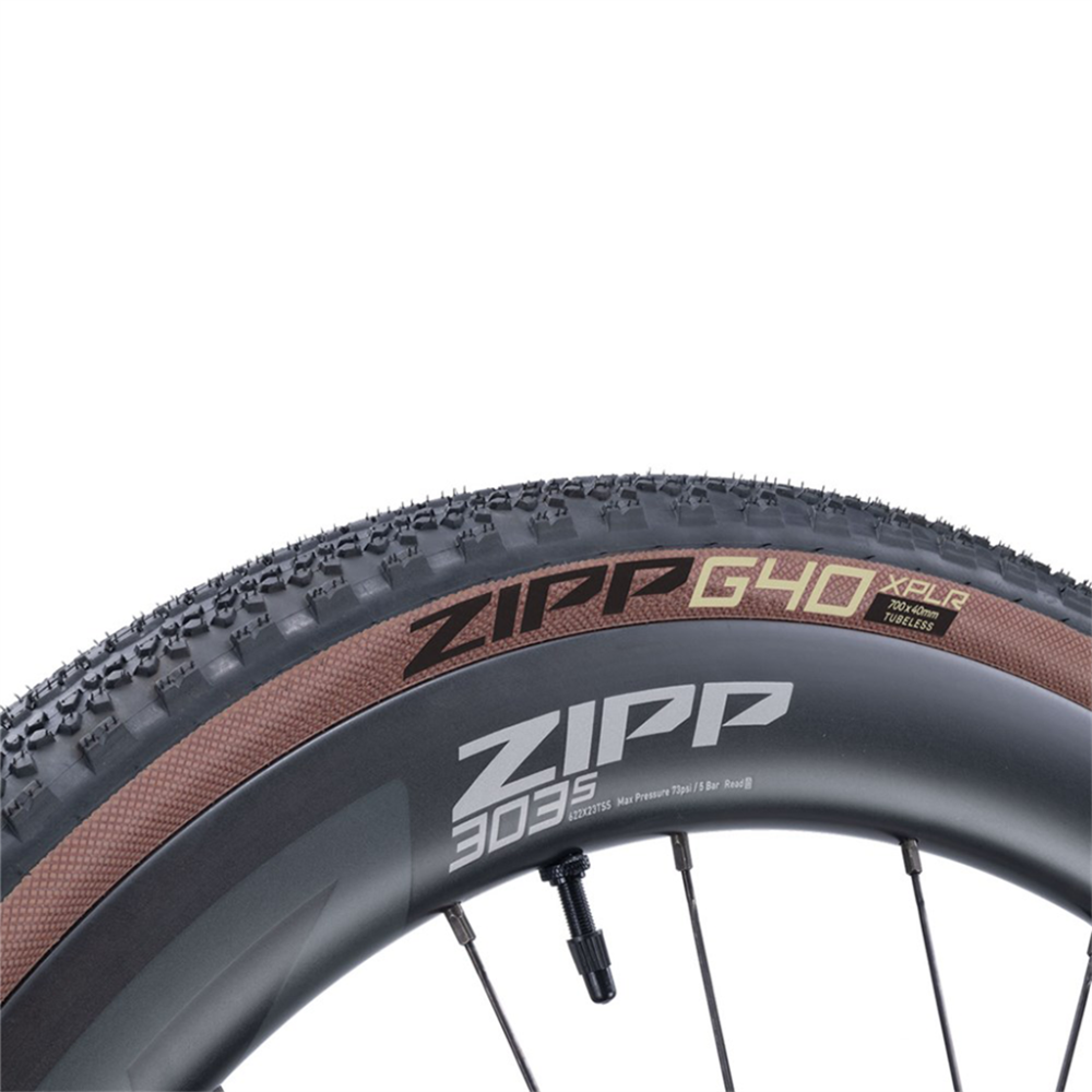 Zipp Tire G40 XPLR Clincher Puncture Resistant black tan sidewall,700x40c